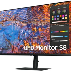 Samsung ViewFinity S32B804PXN 32" Class 4K UHD LCD Monitor - 16:9 - Black