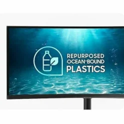 Samsung ViewFinity S6 S34C654VAN 34" Class Webcam UW-QHD Curved Screen LCD Monitor - 21:9 - Black