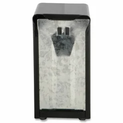 San Jamar Tabletop Napkin Dispenser, Tall Fold, 3.75 x 4 x 7.5, Black