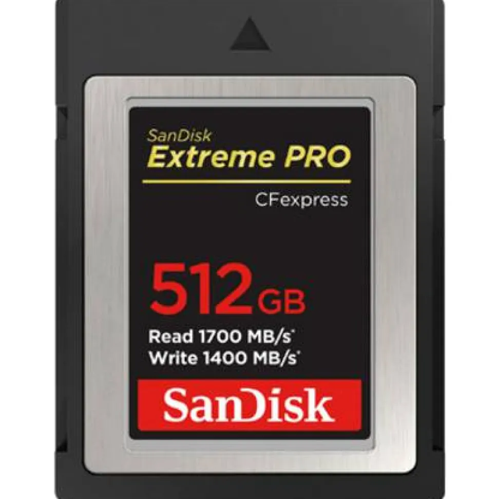 SanDisk Extreme PRO 512 GB CFexpress Card Type B - 1