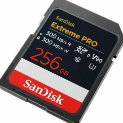 SanDisk Extreme PRO SDSDXDM-256G-GN4IN 256 GB Class 10/UHS-II (U3) V90 SDXC - 1