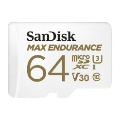 SanDisk MAX ENDURANCE 64 GB Class 10/UHS-I (U3) microSDHC - 1