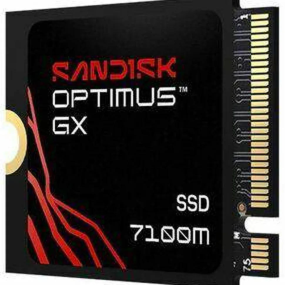SanDisk Optimus GX 7100M SDSP71200TAT-000E0 2 TB Solid State Drive - M.2 2230 Internal - PCI Express NVMe (PCI Express NVMe 4.0 x4)