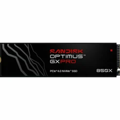 SanDisk Optimus GX PRO 850X SDSP81100TAN-000E0 1 TB Solid State Drive - M.2 2280 Internal - PCI Express NVMe (PCI Express NVMe 4.0 x4)