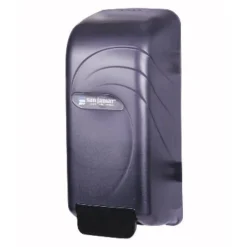 San Jamar Chef Revival Oceans Soap And Hand Sanitizer Dispenser, 10 1/2" x 4 1/2" x 4 3/8", Black