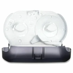 San Jamar Jumbo Bathroom Tissue Dispenser, Pearl Black