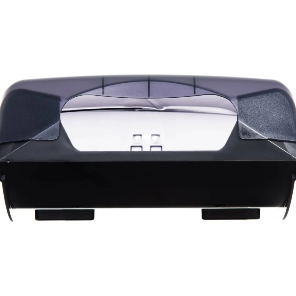 San Jamar Large Capacity Ultrafold Multifold/C-Fold Towel Dispenser, Oceans, 11.75 x 6.25 x 18, Transparent Black Pearl