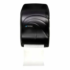San Jamar Oceans Tear-N-Dry Electronic Touchless Roll Towel Dispenser, 11.75 x 9 x 15.5, Black Pearl