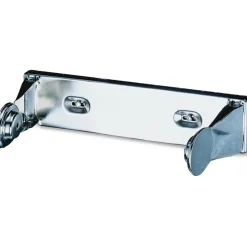 San Jamar Single Roll Towel Dispenser - Roll Dispenser - 1x Roll - 2.9" x 13.3"x 4.6" Depth - Steel - Chrome - Durable, Perforated, Compact - T451XC