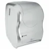 San Jamar Smart System with iQ Sensor Towel Dispenser, 16.5 x 9.75 x 12, Silver