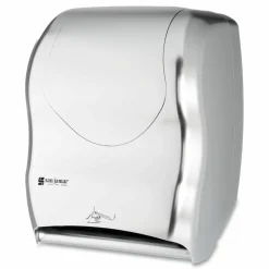 San Jamar Smart System with iQ Sensor Towel Dispenser, 16.5 x 9.75 x 12, Silver