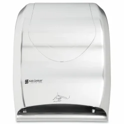 San Jamar Smart System with iQ Sensor Towel Dispenser, 16.5 x 9.75 x 12, Silver