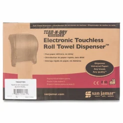 San Jamar Tear-N-Dry Eco Roll Paper Towel Dispenser, 14 7/16