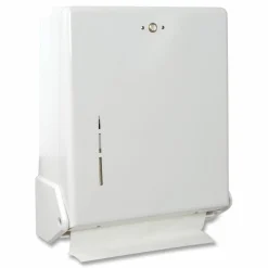 San Jamar True Fold C-Fold/Multifold Paper Towel Dispenser, 11.63 x 5 x 14.5, White