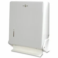 San Jamar True Fold C-Fold/Multifold Paper Towel Dispenser, 11.63 x 5 x 14.5, White