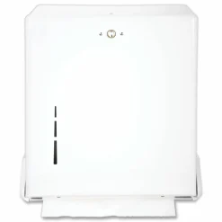 San Jamar True Fold C-Fold/Multifold Paper Towel Dispenser, 11.63 x 5 x 14.5, White