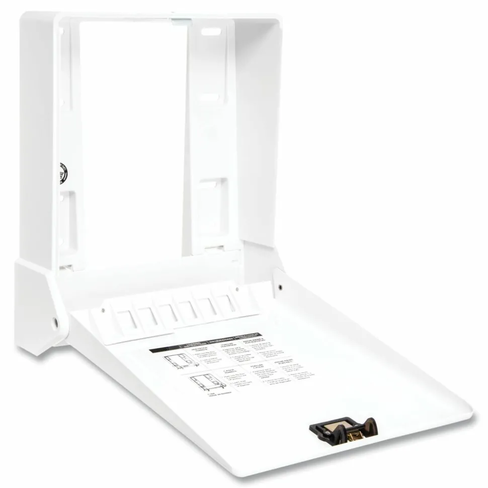 San Jamar True Fold C-Fold/Multifold Paper Towel Dispenser, 11.63 x 5 x 14.5, White