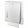 San Jamar True Fold C-Fold/Multifold Paper Towel Dispenser, 11.63 x 5 x 14.5, Chrome