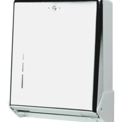 San Jamar True Fold C-Fold/Multifold Paper Towel Dispenser, 11.63 x 5 x 14.5, Chrome