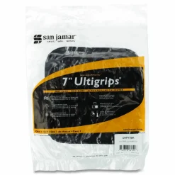 San Jamar Ultigrip Hot Pad, 11.5", Neoprene, Black
