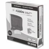 San Jamar Ultrafold Fusion C-Fold and Multifold Towel Dispenser, 11.5 x 5.5 x 11.5, Black