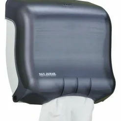 San Jamar UltraFold Towel Dispenser - C Fold, Multifold Dispenser - 240x Sheet C Fold, 400x Sheet Multifold - T1750TBKCT
