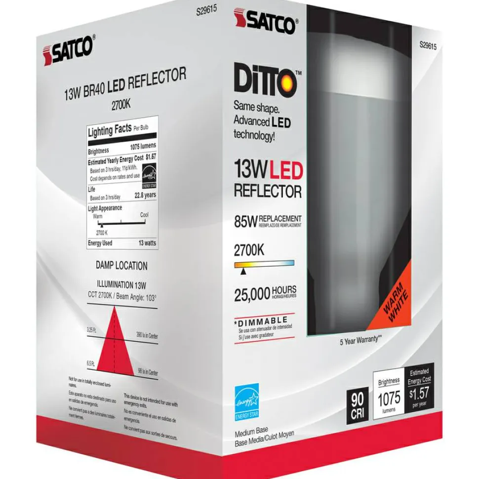 Satco Frosted LED Bulbs