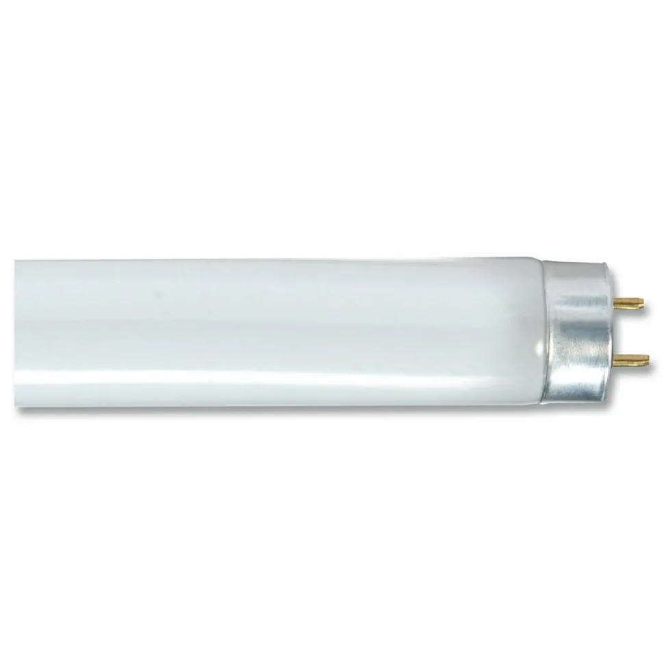 Satco T8 Linear Fluorescent Light Bulbs, 32 Watts, Pack Of 30 Bulbs