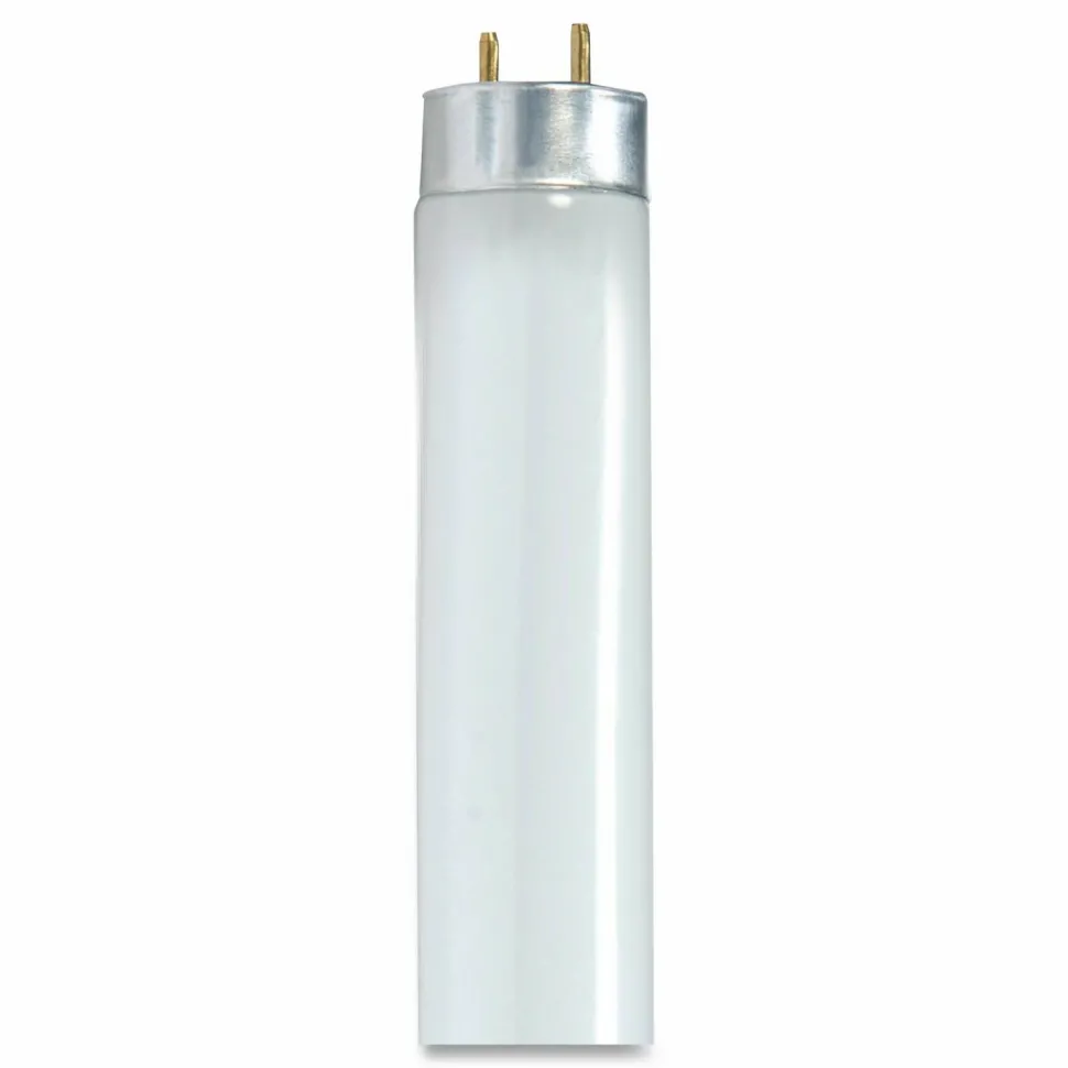 Satco T8 Linear Fluorescent Light Bulbs, 32 Watts, Pack Of 30 Bulbs