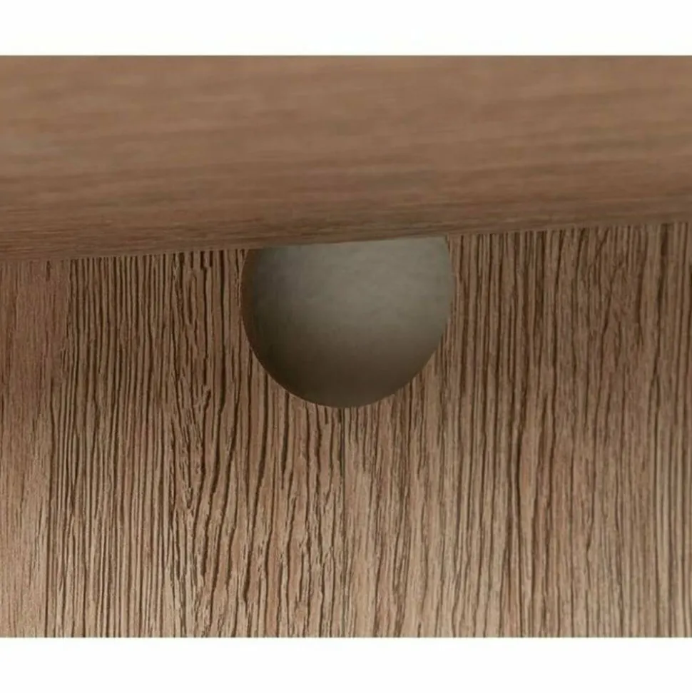 Sauder Dixon City 33"W Library Hutch, Brushed Oak