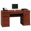 Sauder Heritage Hill 60"W Desk Computer Credenza, Classic Cherry