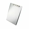 Saunders Aluminum Clipboard With Writing Plate, 8 1/2" x 12", Silver