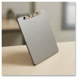 Saunders Aluminum Clipboard With Writing Plate, 8 1/2