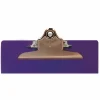 Saunders 96% Recycled Antibacterial Clipboard With Hanging Hole, 13 1/4"H x 9"W x 1 3/4"D, Letter, Purple