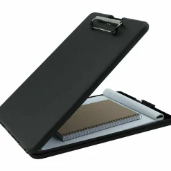 Saunders SlimMate Plastic Form Holder Storage Clipboard, Letter Size, Black