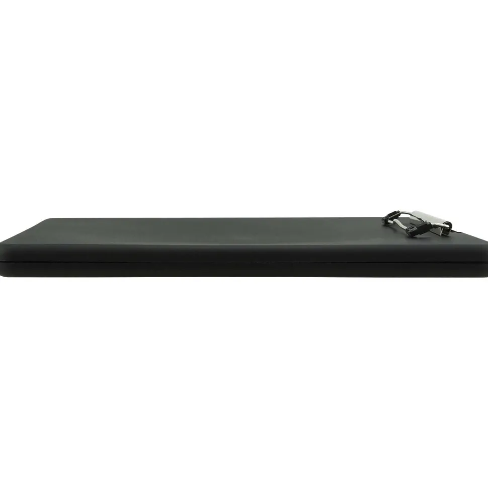 Saunders SlimMate Plastic Form Holder Storage Clipboard, Letter Size, Black