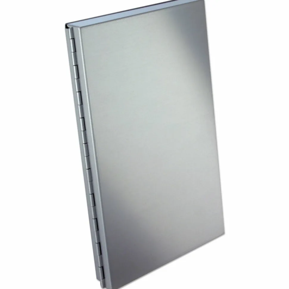 Saunders Snapak Aluminum Side-Opening Form Holder, 5" x 8", Silver, 89% Recycled