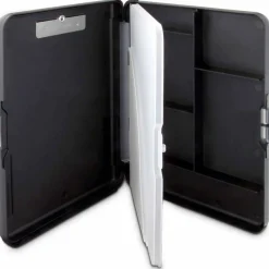 Saunders WorkMate II Poly Low-Profile Form Holder Storage Clipboard, Black