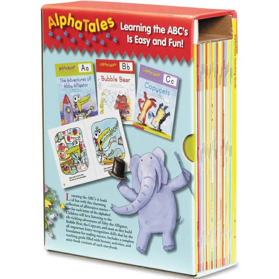 Scholastic Res. Pre-K AlphaTales Book Set Printed Book