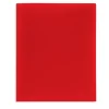 School-Grade 2-Pocket Poly Folder, Letter Size, Red