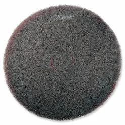 SC Johnson Professional EZ CARE Heavy Duty Scrub Pad, 20" Diameter, Red/Gray, 5/Carton