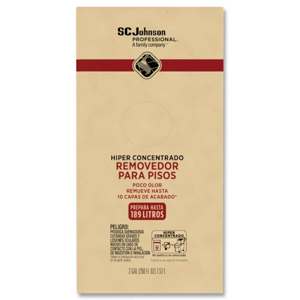 SC Johnson Professional Hyper Concentrate Floor Stripper, 2 gal Bag-in-Box