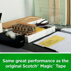 Scotch Greener Magic Tape, Invisible, 16 Tape Rolls, 3/4 in x 900 in, Home Office Supplies and School Supplies for College and Classrooms