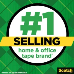 Scotch Magic Tape, Invisible, 6 Tape Rolls, 3/4 in x 800 in, Home Office Supplies and School Supplies for College and Classrooms