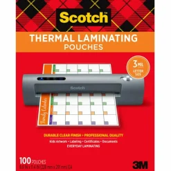 Scotch Thermal Laminating Pouches, 8.9