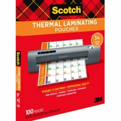 Scotch Thermal Laminating Pouches, 8.9
