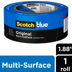 ScotchBlue Original Multi-Surface Painter's Tape, 1 Tape Roll, 2 in x 60 yd, 3