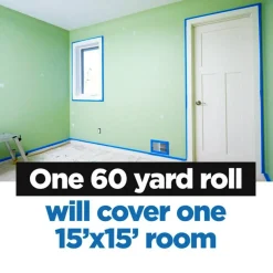 ScotchBlue Original Multi-Surface Painter's Tape, 1 Tape Roll, 0.94 in x 60 yd, 3