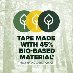 Scotch Box Lock Paper Packing Tape, 8 Tape Rolls, 1.88 in x 25 yd, 3
