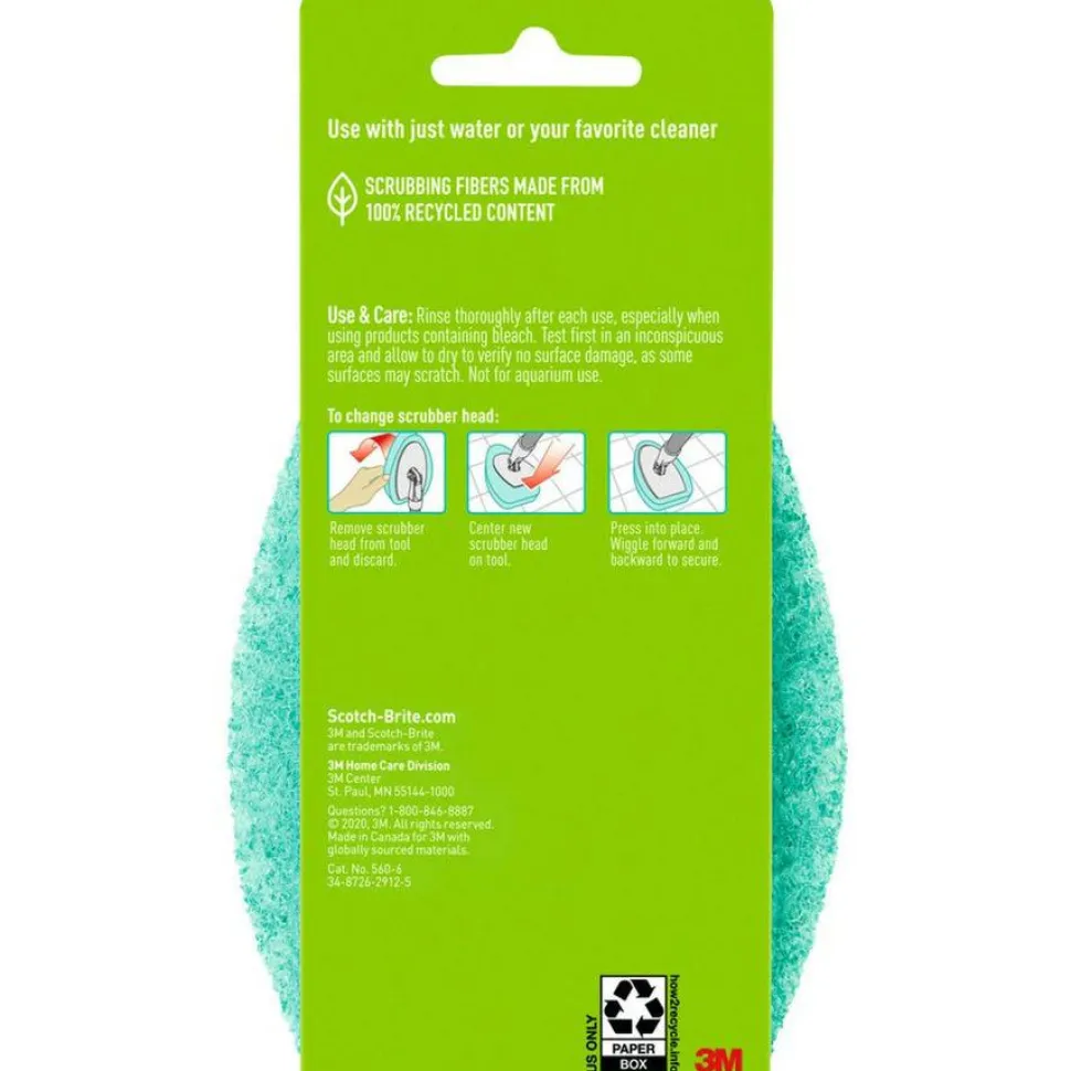 Scotch-Brite Bath Scrubber Refill - 1 Each